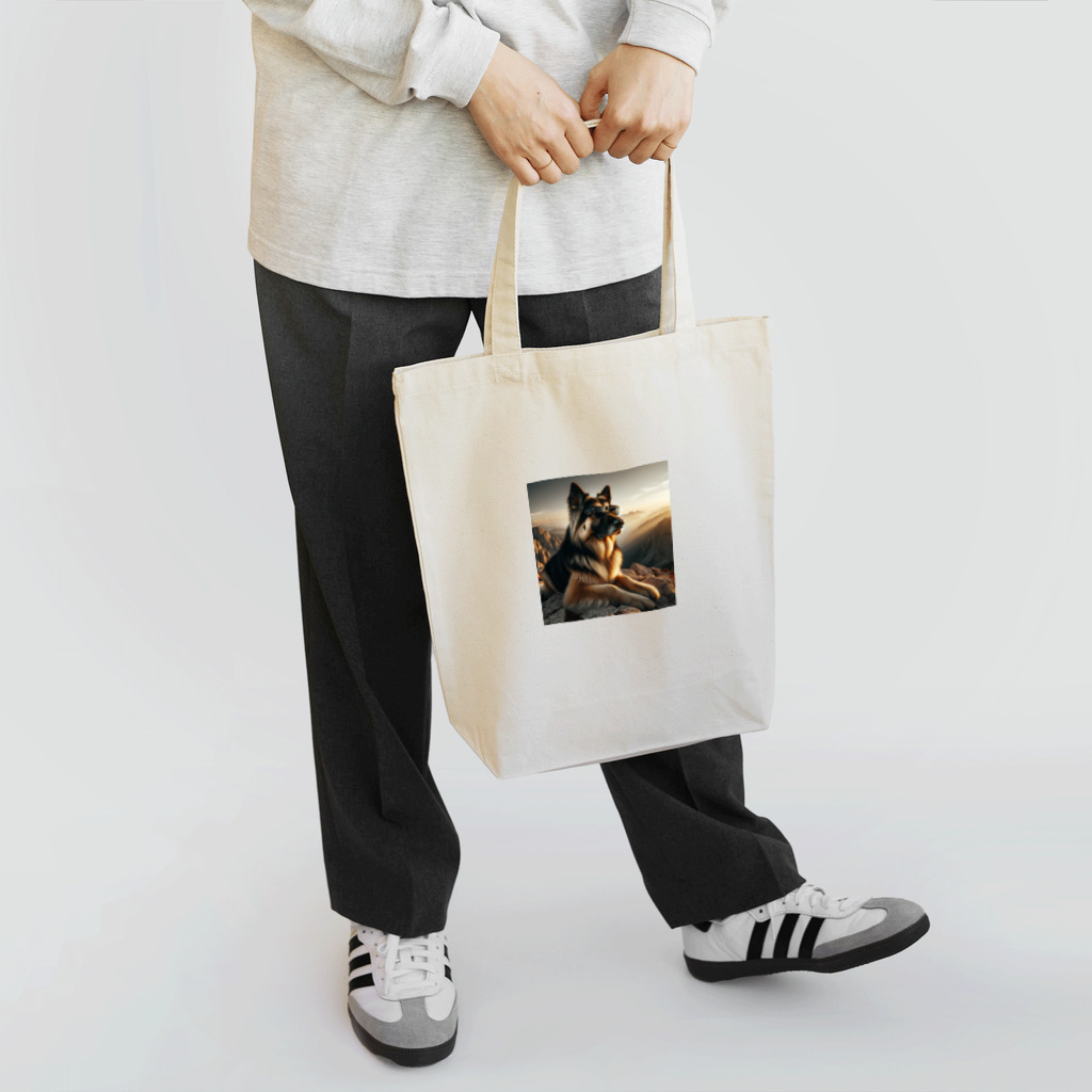 AQUAMETAVERSEのサングラスをかけた、かわいい犬 Marsa 106 Tote Bag