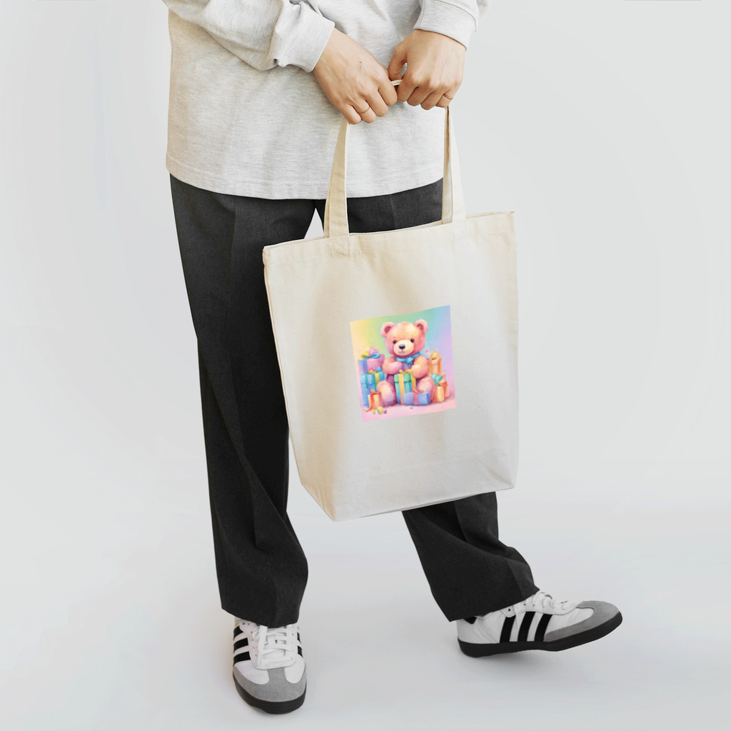 いさぴのプレゼントベア Tote Bag