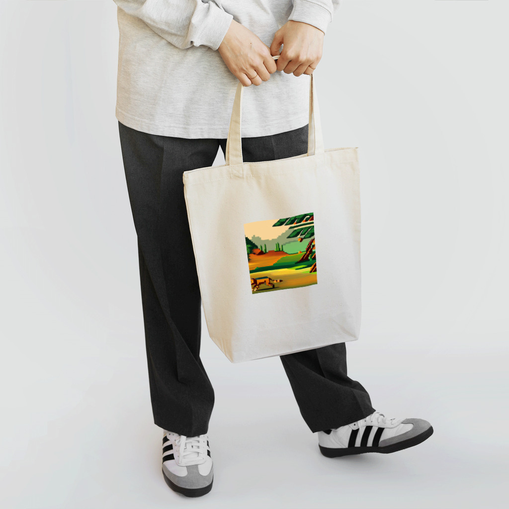 lallypipiのドット柄の世界「野生の王国」グッズ Tote Bag