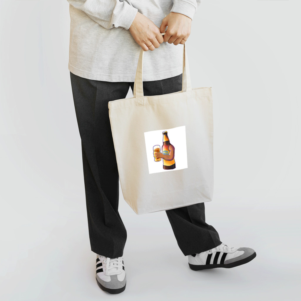 ssggrrのビール乾杯くん Tote Bag