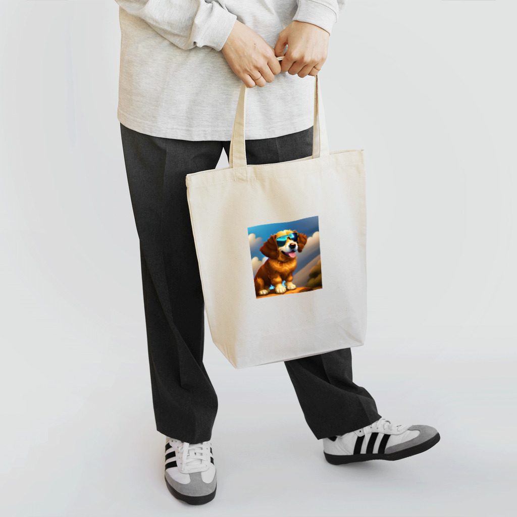 Artful Fashionのカッコつけ犬、あなたの心を掴む Tote Bag