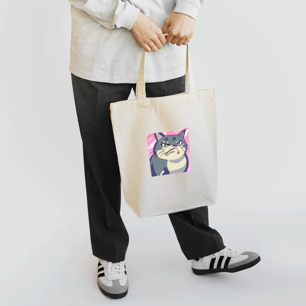 burebiの怒る猫 Tote Bag