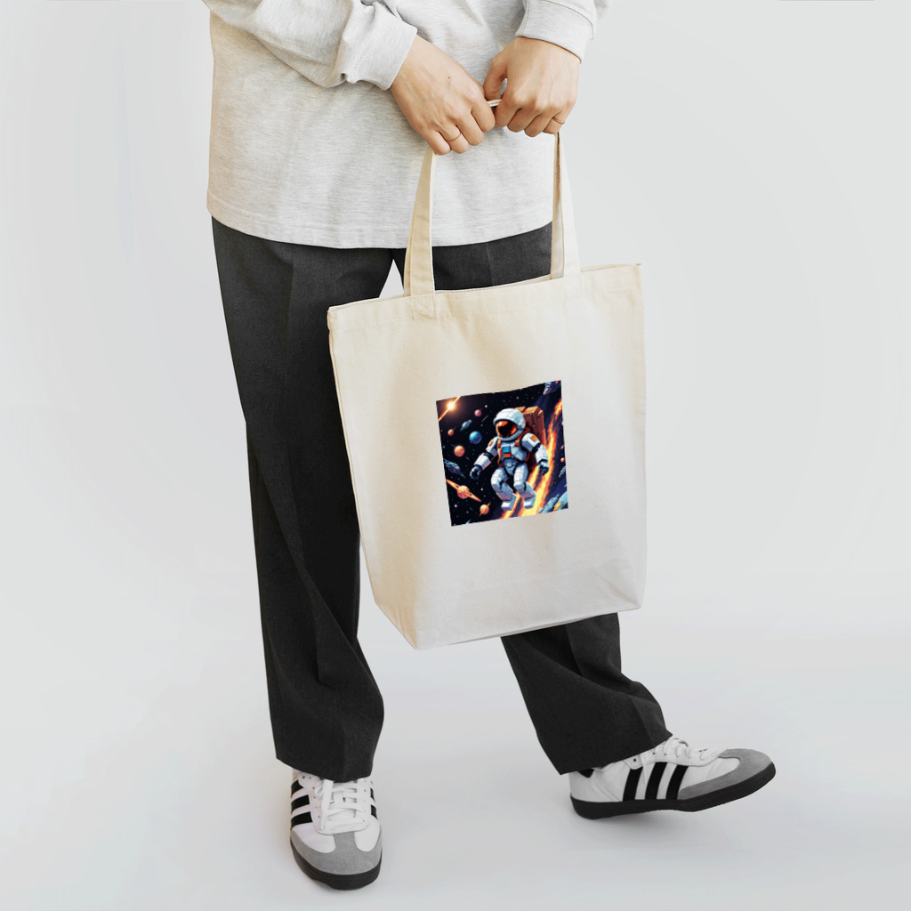 kawadai_の宇宙を旅している勇者 Tote Bag