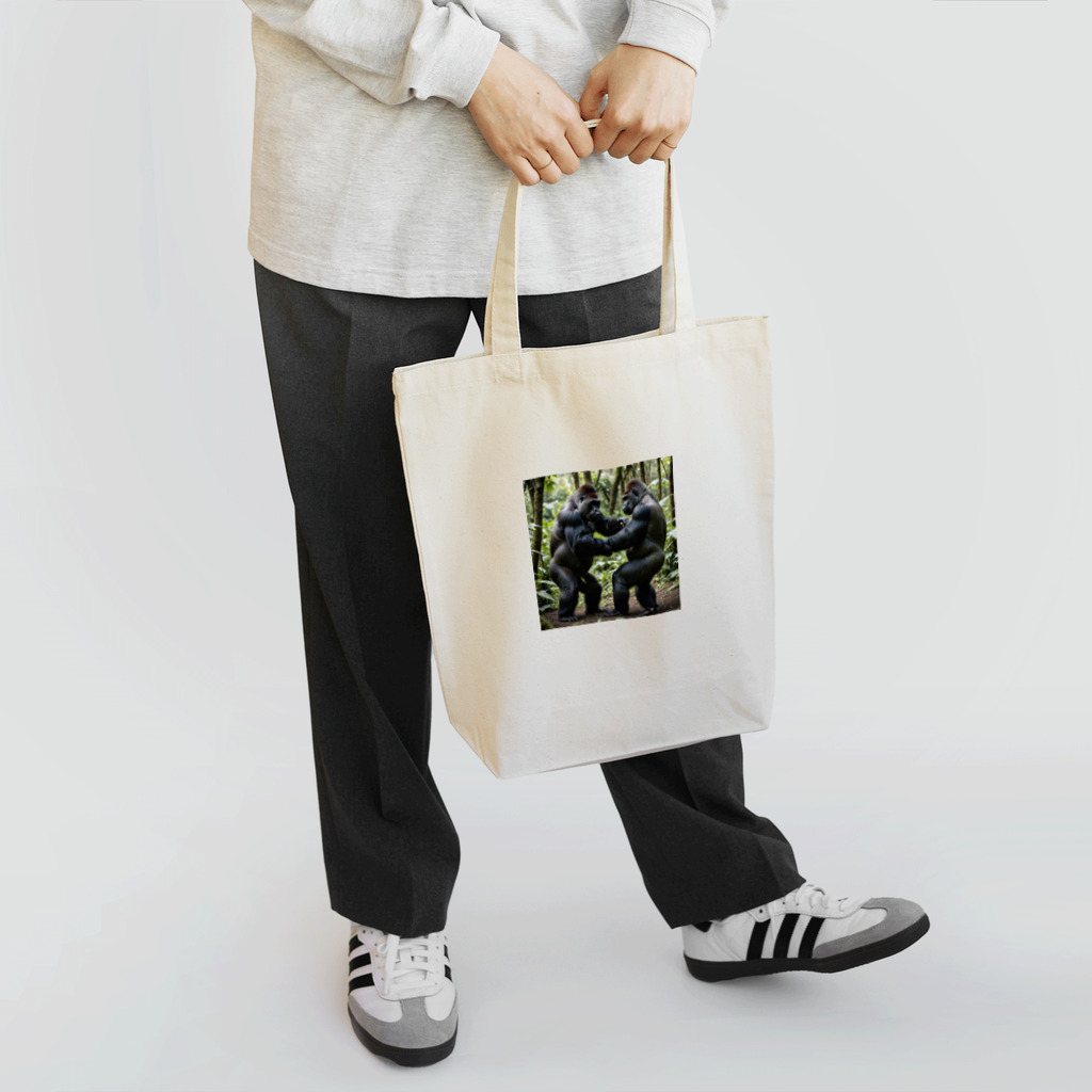 monnzirouのダンスするゴリラ Tote Bag