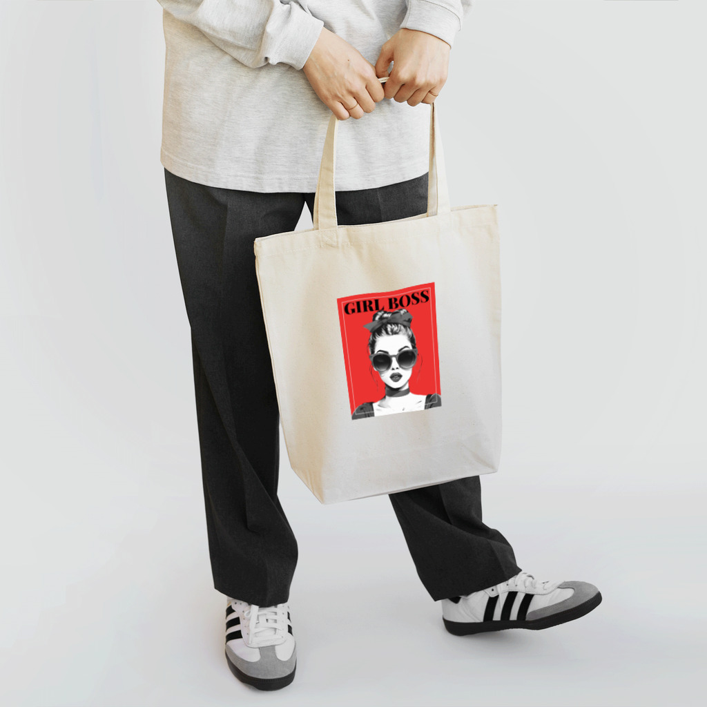 SunnyBeetleのGirl Boss アイテム Tote Bag