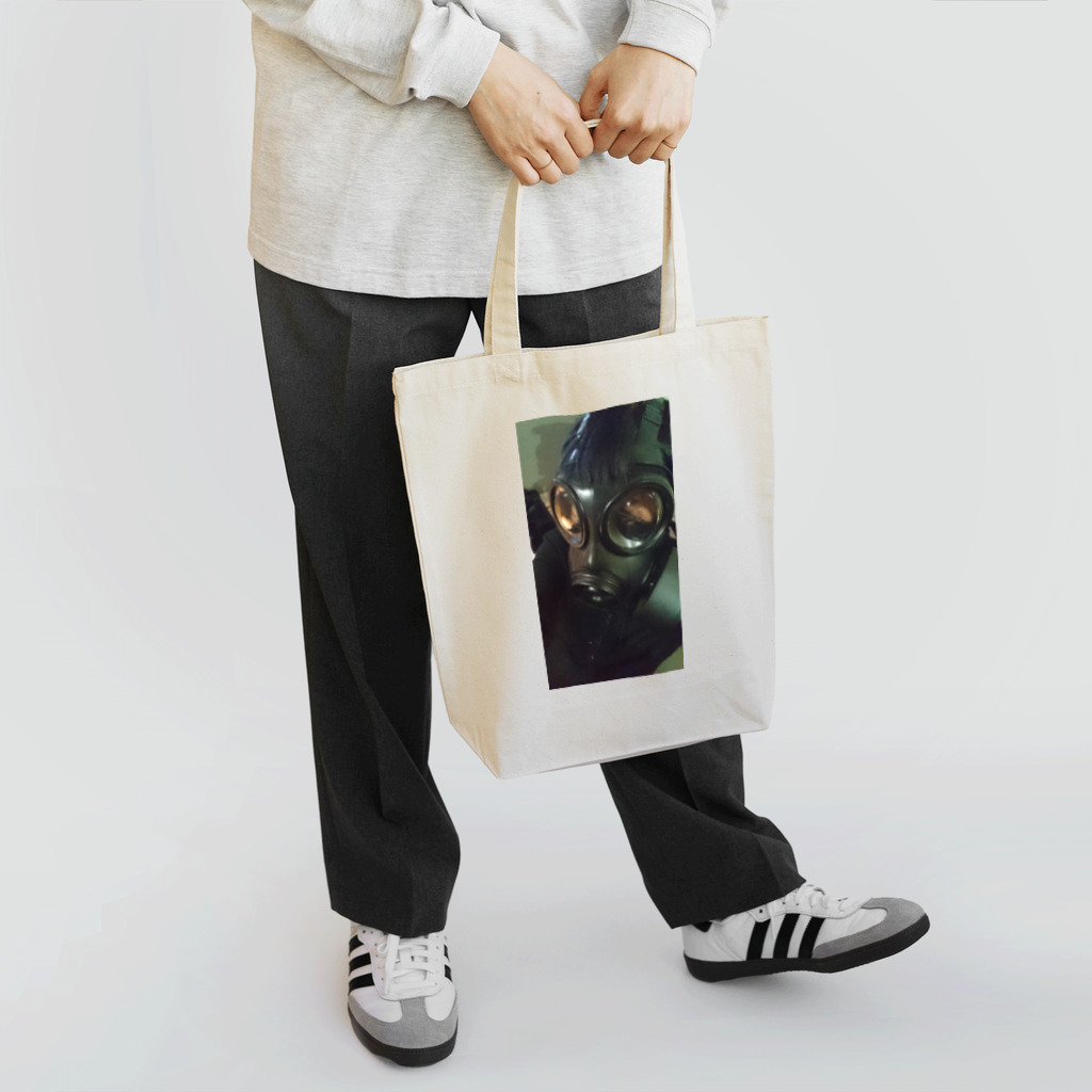 蓮くんはカオスツアー東京ガスマス子のガスマスク Tote Bag