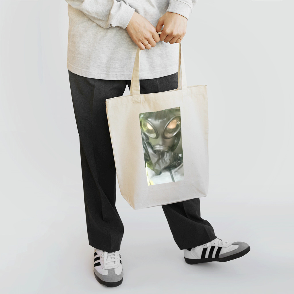 蓮くんはカオスツアー東京ガスマス子のガスマスク Tote Bag