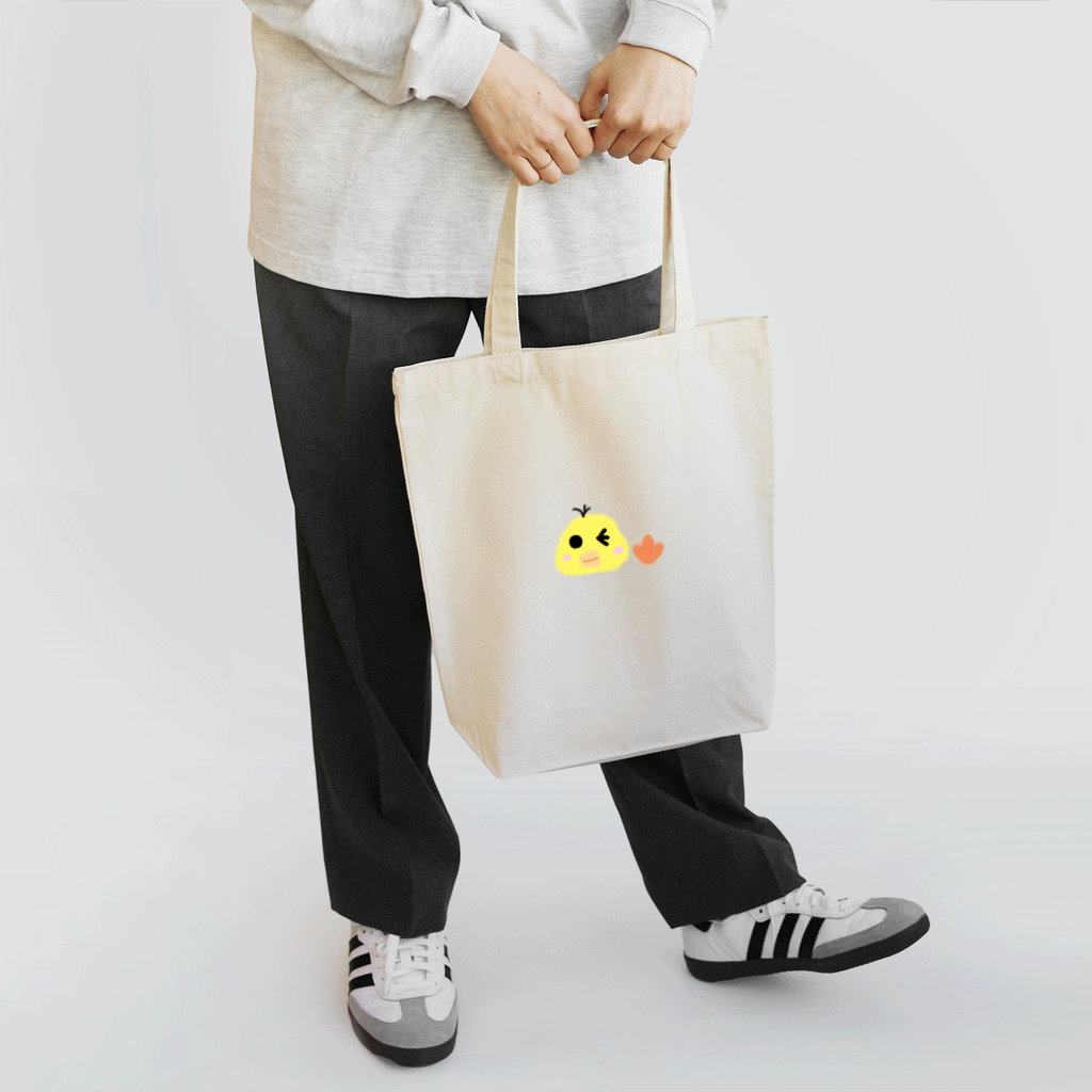 お庭ダンスショップのウィンクしてるぴよちゃん Tote Bag