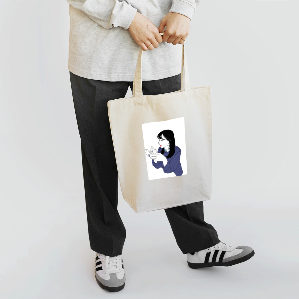 onakagasensitiveのme Tote Bag