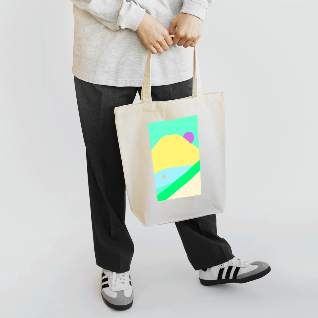 鯖いTシャツ屋さんのMt.FUJI_カラフル Tote Bag