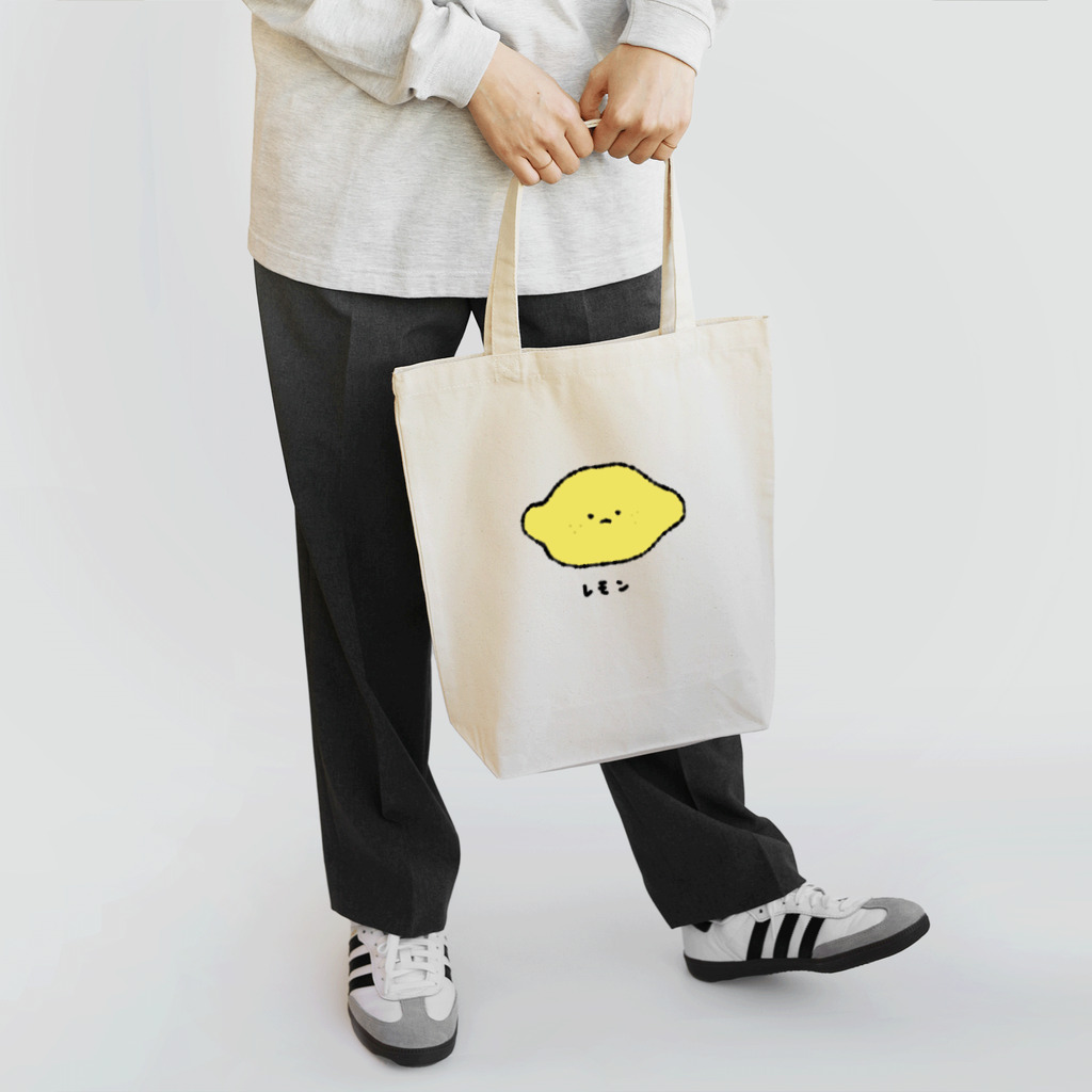 wuchan's shopの不服レモンちゃん Tote Bag