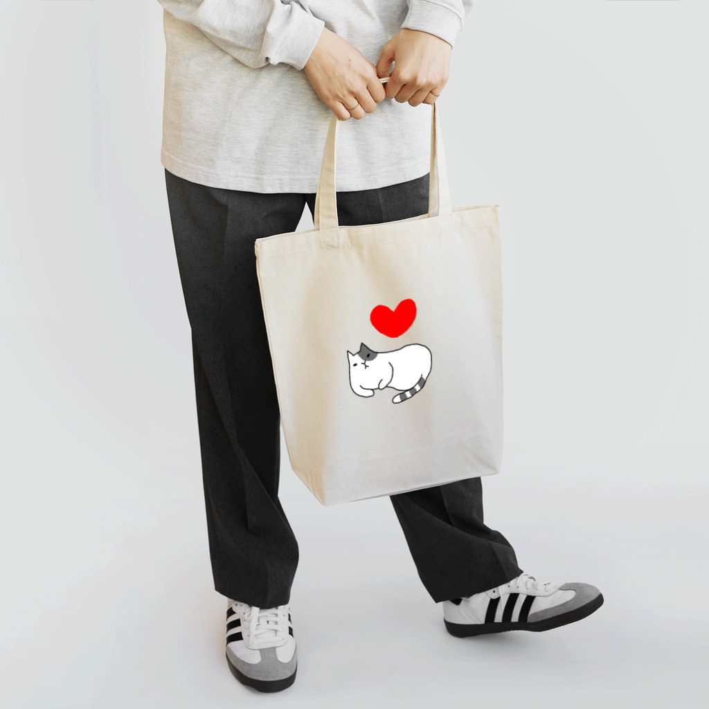 ３２１６のl  love ねこ Tote Bag