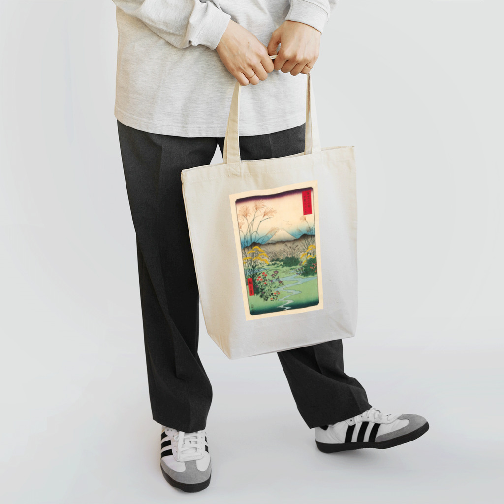 浮世絵屋の広重「冨二三十六景㉛　甲斐大月の原」歌川広重の浮世絵 Tote Bag