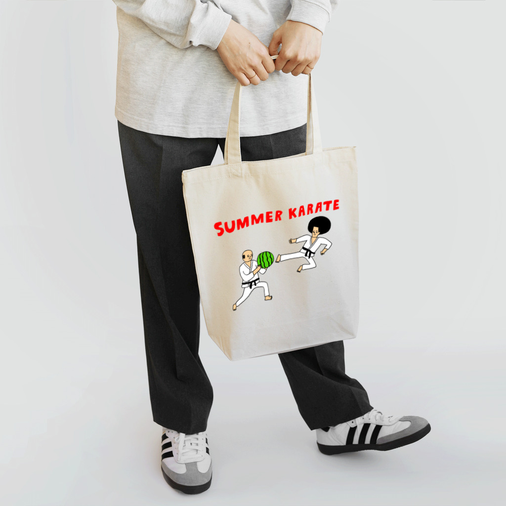 花くまゆうさくのサマー空手 Tote Bag