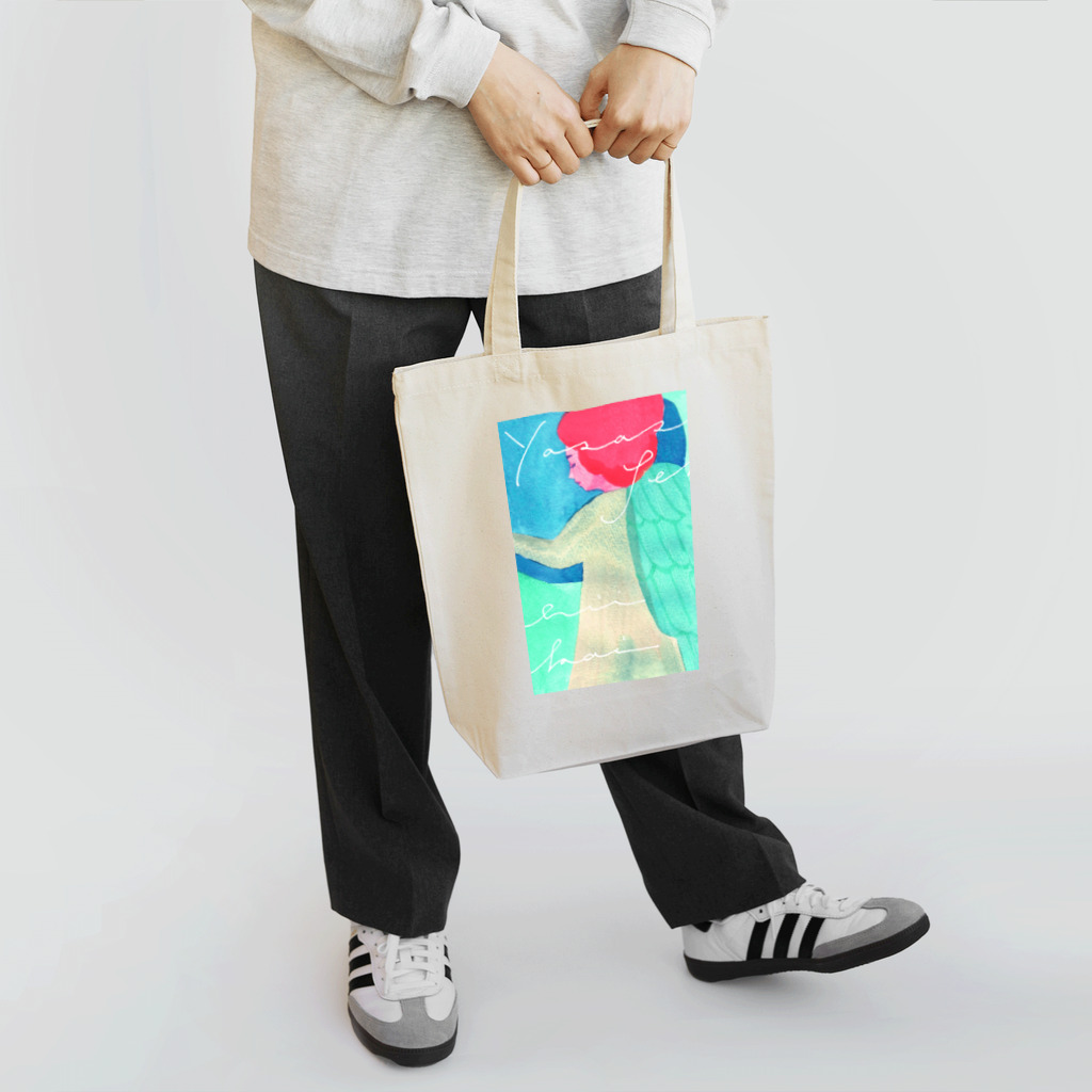 優しい世界の音楽を奏でる天使 Tote Bag