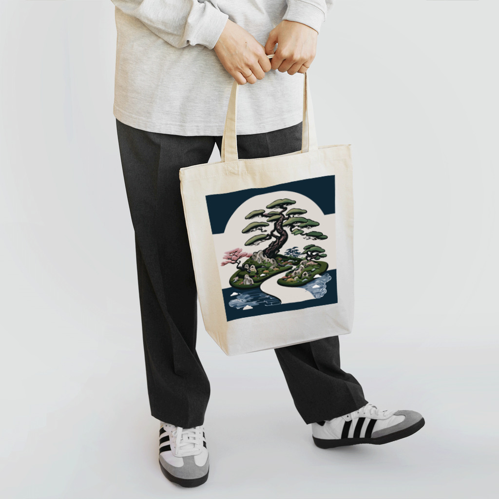 AI-factoryの日本庭園 Tote Bag