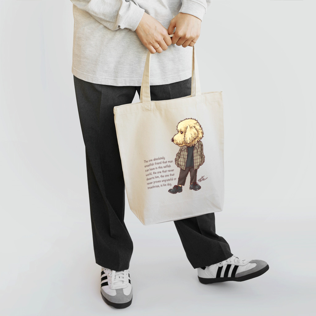 愛犬描処 プルーデンスのおしゃれドゥードル Tote Bag