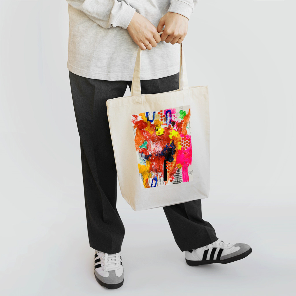 ヒラモトユミエのぶつけたいの Tote Bag