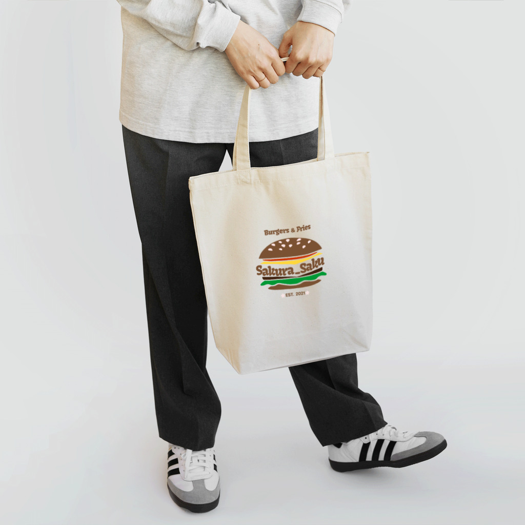 Burgers&Fries Sakura_SakuのBurgers&Frues Sakura_Saku オリジナルグッズ トートバッグ