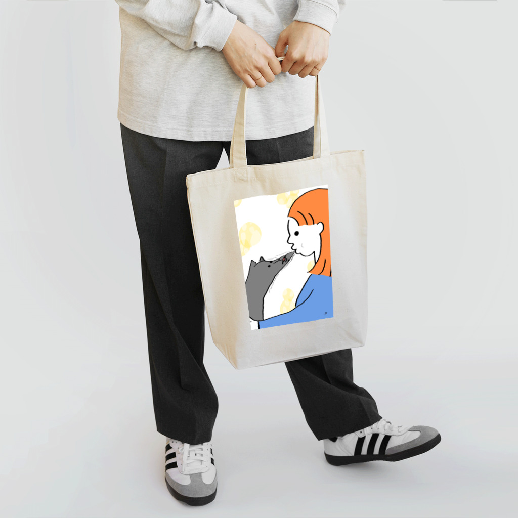 かわぐちです。の猫吸い Tote Bag