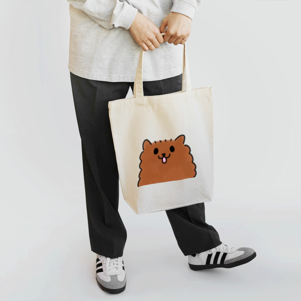 kanimitsu-KANI&POME company のぽめ(ちゃいろ) Tote Bag