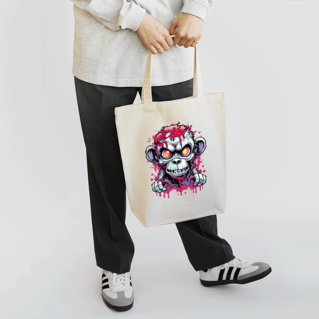 Vasetti_pressのゾンビ猿 Tote Bag