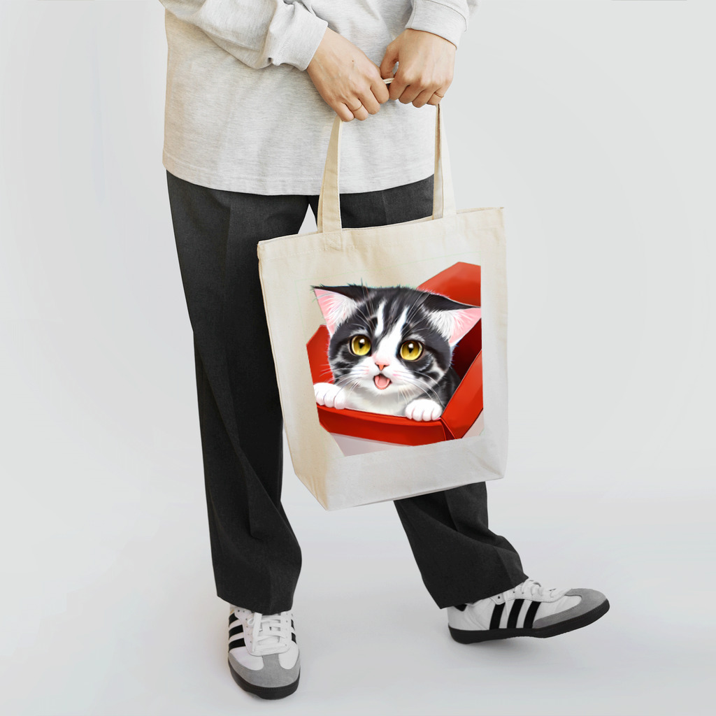 こひさま ショップ - 陽だまりの笑顔のねこのちぇっかー Tote Bag