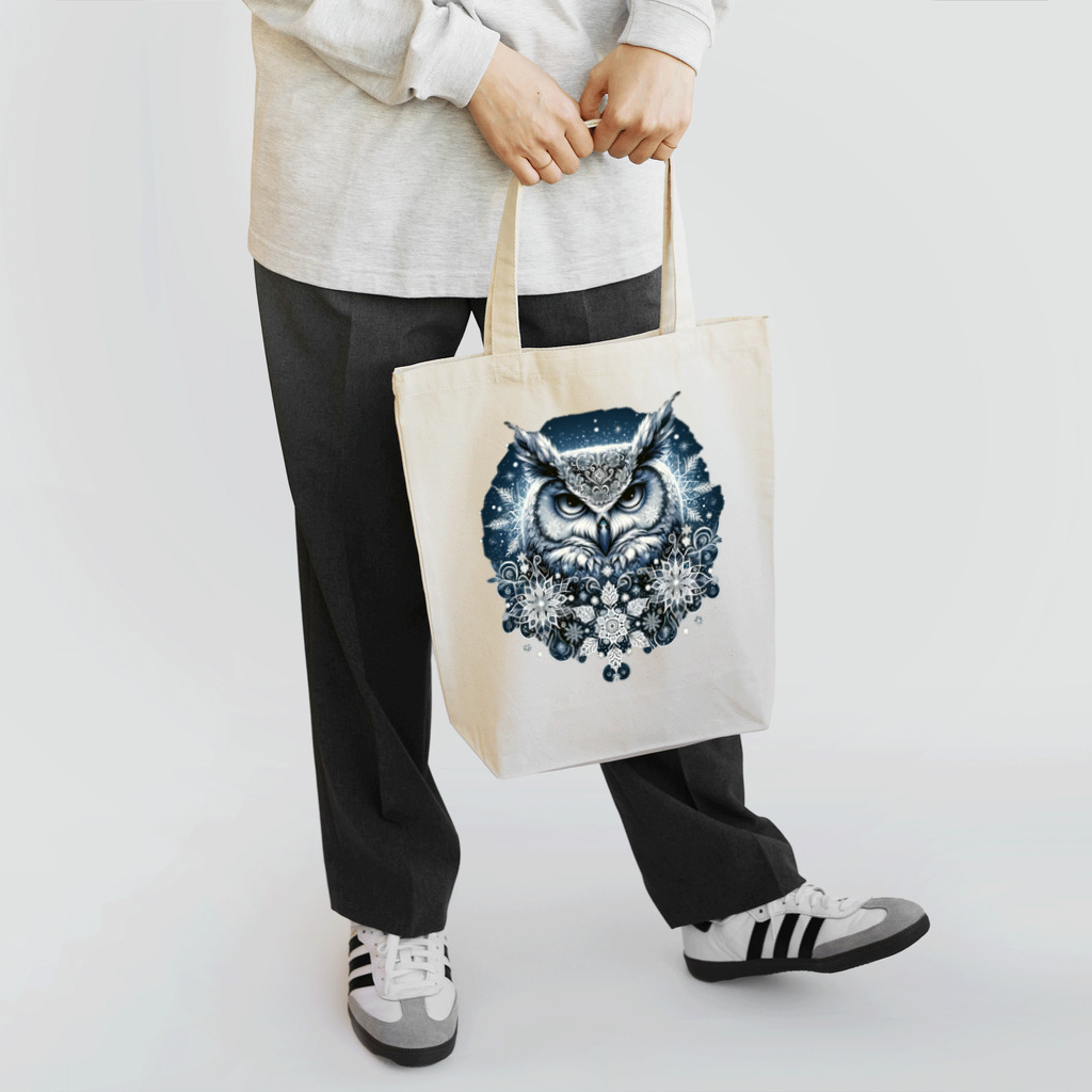 niko&PANDA shopのフクロウリース Tote Bag