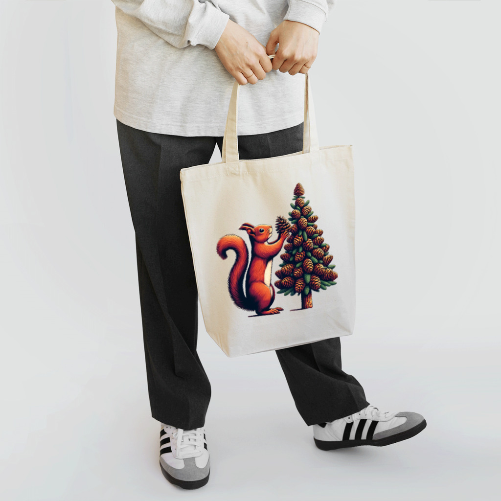 niko&PANDA shopのリスのクリスマス Tote Bag