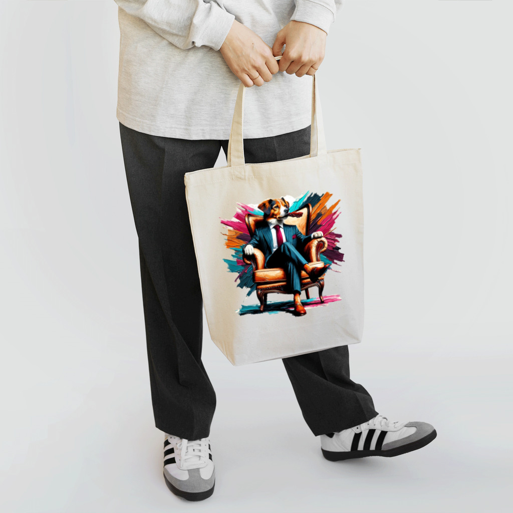 niko&PANDA shopのビジネス犬 Tote Bag