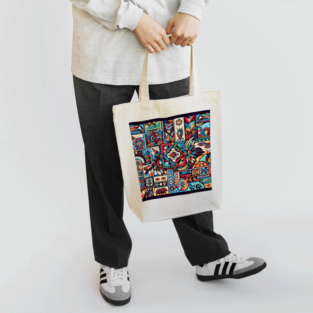 MKTU51のネイティブ・アメリカン7 Tote Bag