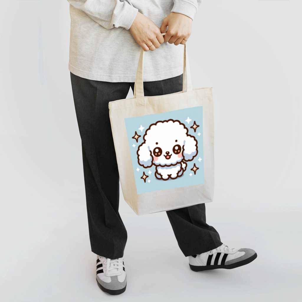 RyuReoの【ステッカー】ふわもこワンコ - にっこりver Tote Bag