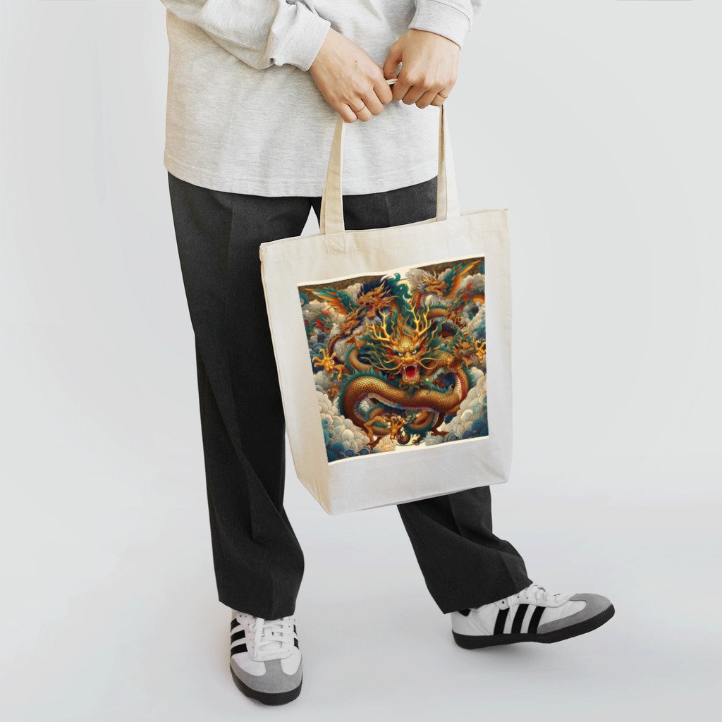 ハッピーハッピープラザ！の龍 Tote Bag