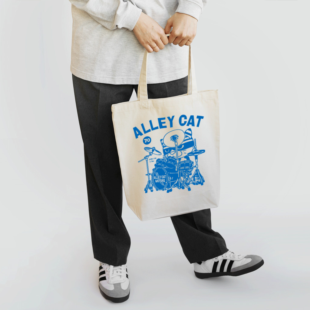 NaoのALLEY CAT 〜ドラ猫モータース ドラムス/パン〜 トートバッグ