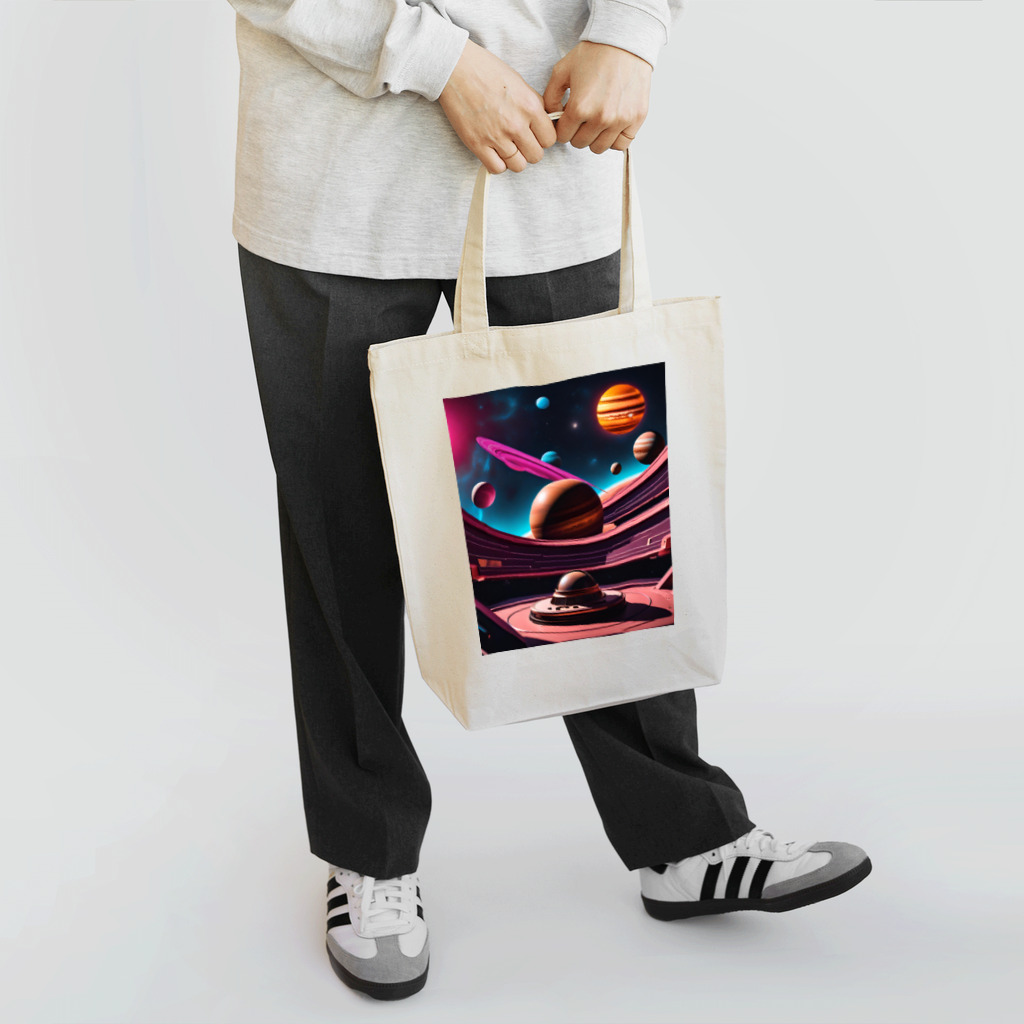 LUF_jpsのExploring the Solar System Tote Bag