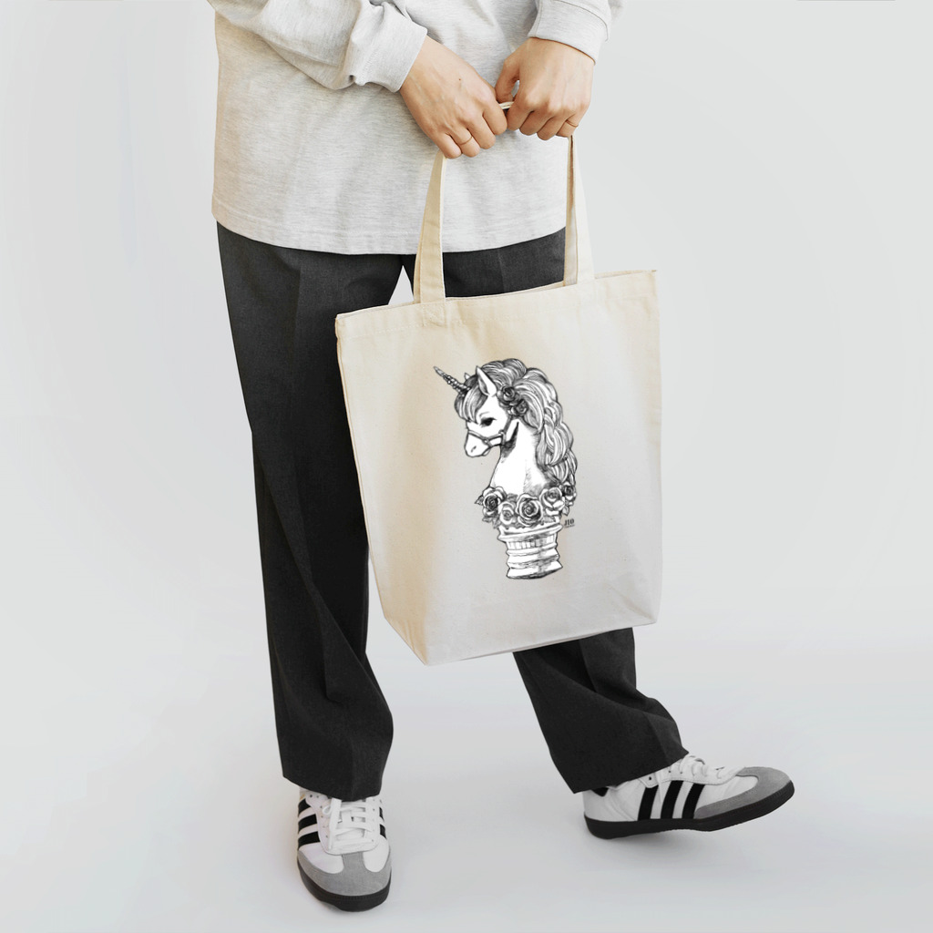 JIOの薔薇のユニコーン Tote Bag