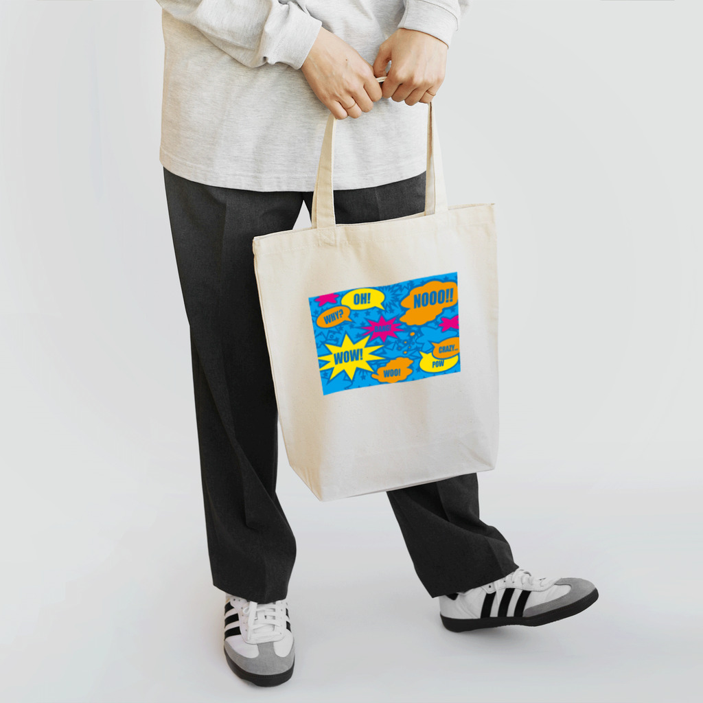 フォーヴァのコミックBLUE Tote Bag