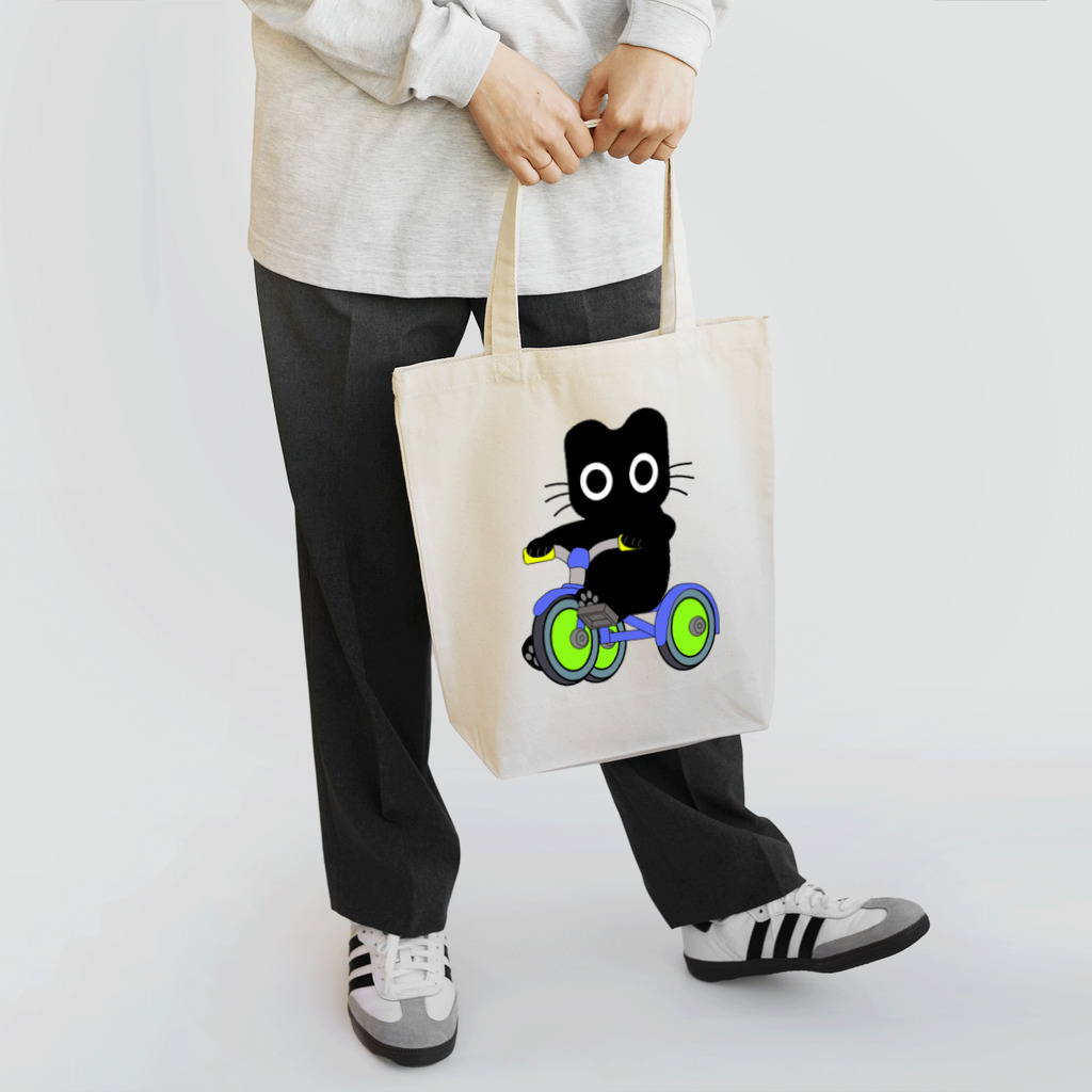 Suzutakaのくろねこクロル（三輪車） Tote Bag