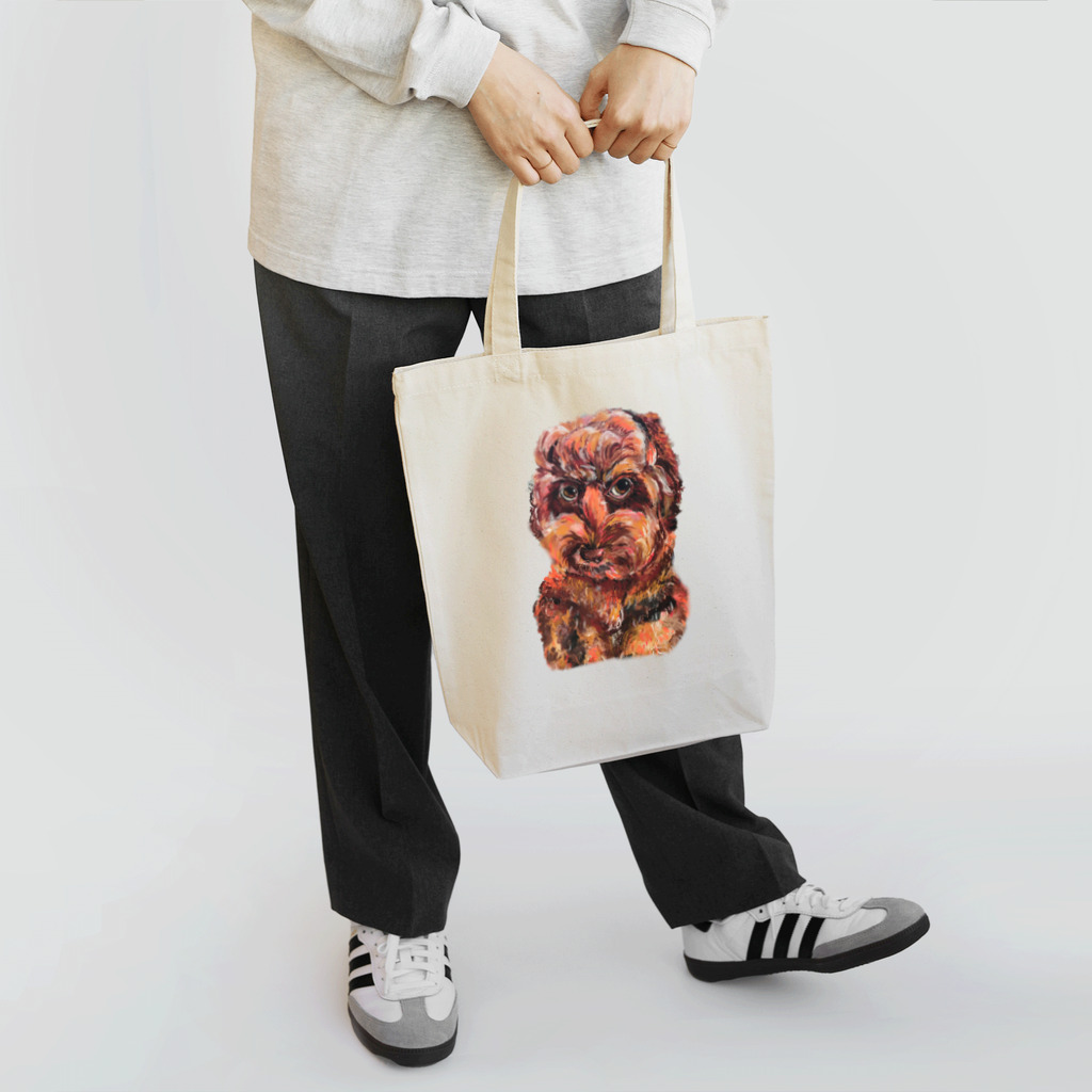 Cranberry Boon の木村さんちのモフモフワンコ Tote Bag