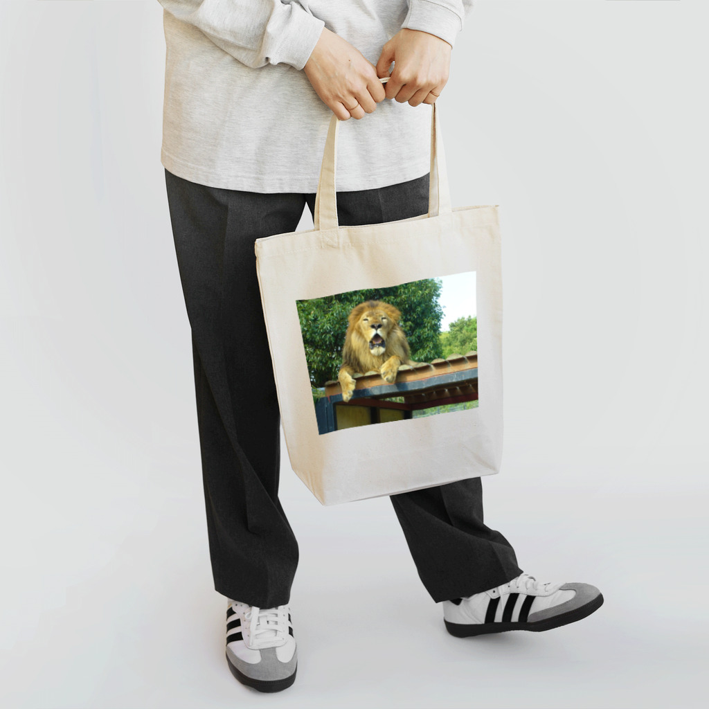 デザイナーショップfreedoor withトーマの百獣の王～ライオン～ トートバッグ