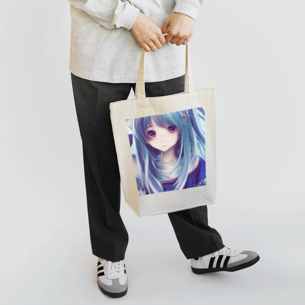 masu7747の充血の少女 Tote Bag