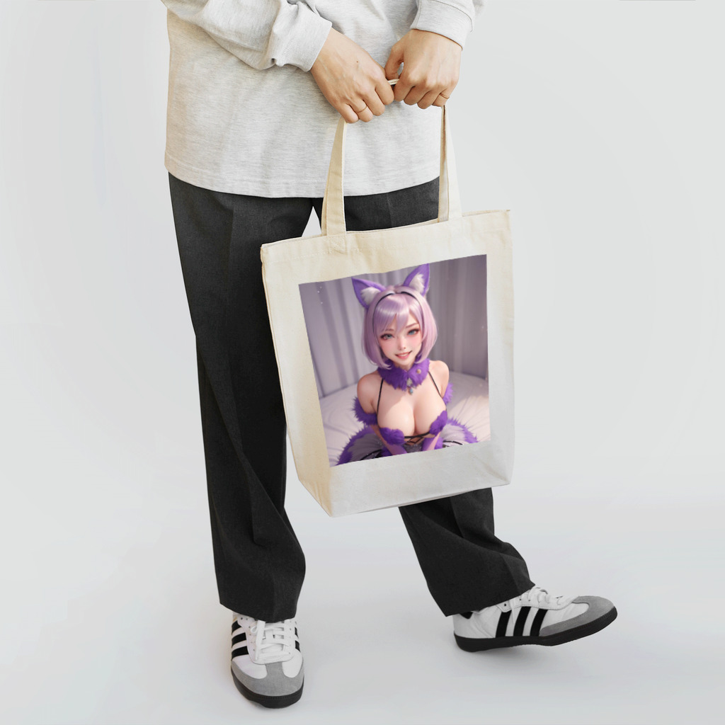 LONGSTONEのAI最強美少女 Tote Bag