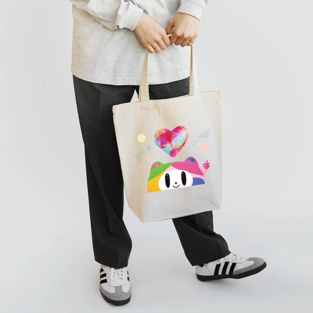 FulFullBulBull(フルフルブルブル)のフルフルの"いつくしむ!"シリーズ【pocowAmocop】 Tote Bag