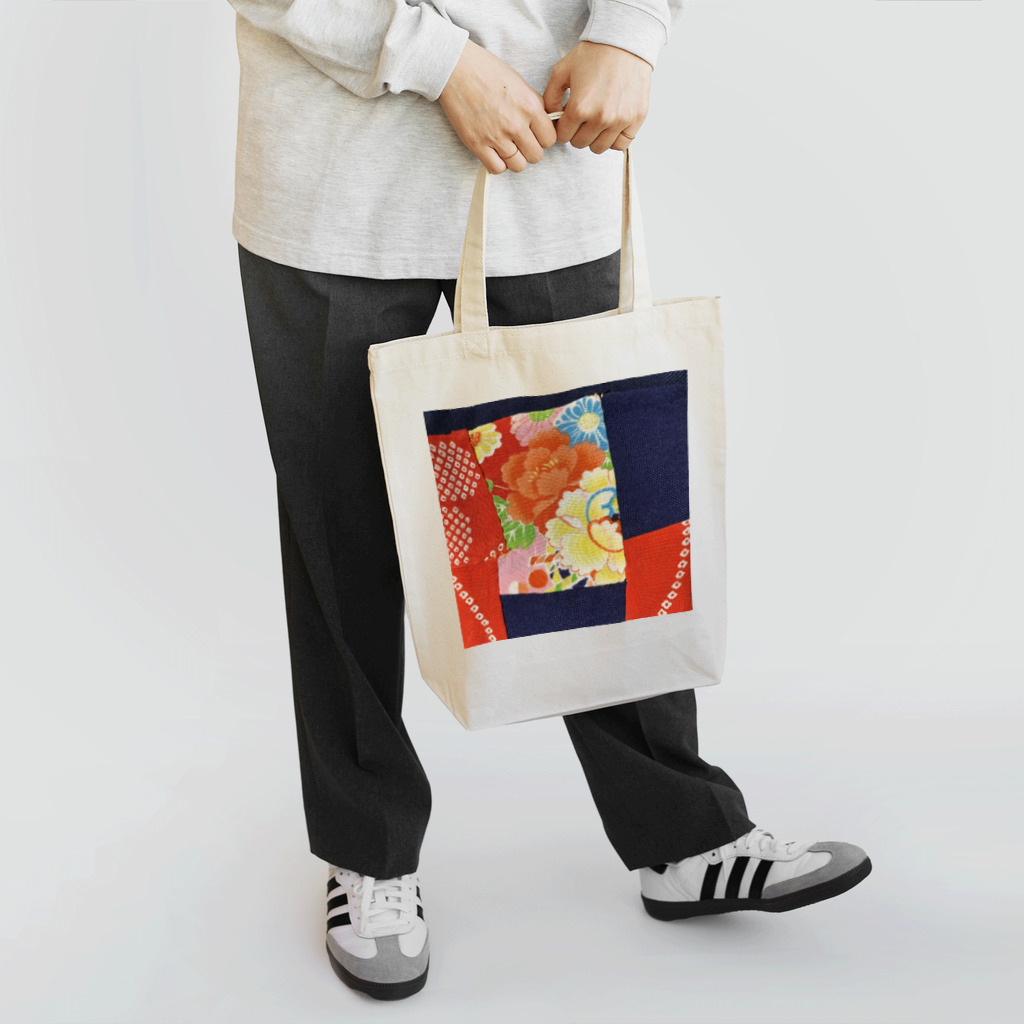 inakaen  いなか園の古布のかけら『ちっくたっく』 Tote Bag