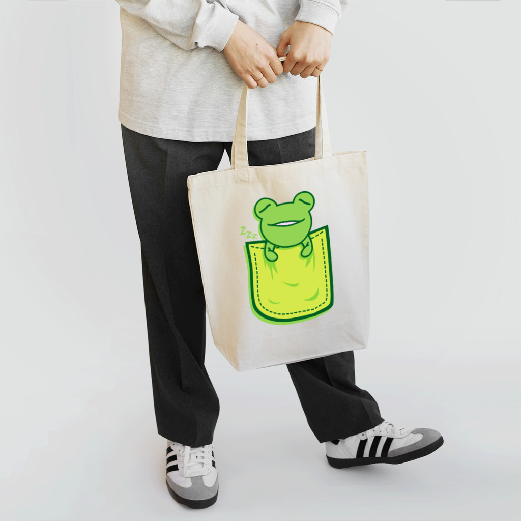 AURA_HYSTERICAのFrog_in_the_Pocket Tote Bag