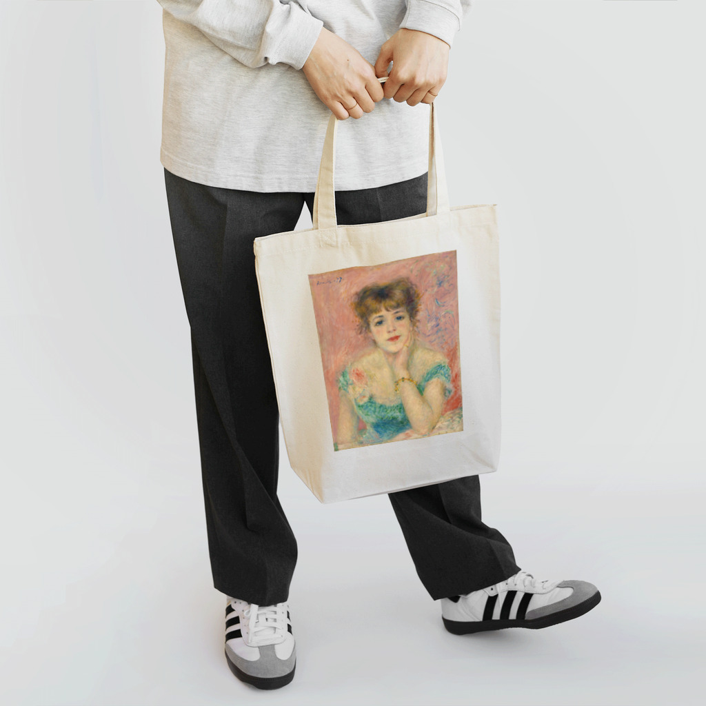 世界美術商店の女優ジャンヌ・サマリーの肖像 / Portrait of the Actress Jeanne Samary Tote Bag