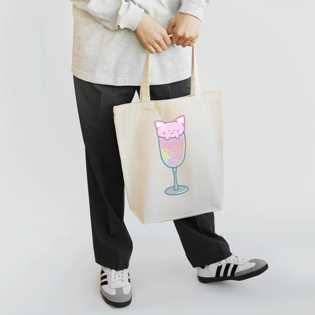 はるもちの猫パフェ Tote Bag