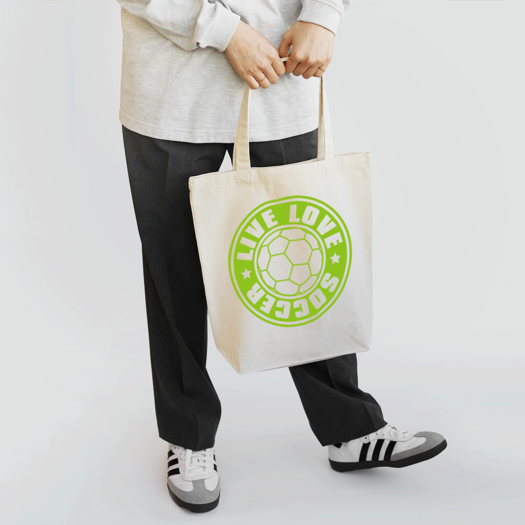 AURA_HYSTERICAのLL_SOCCER Tote Bag