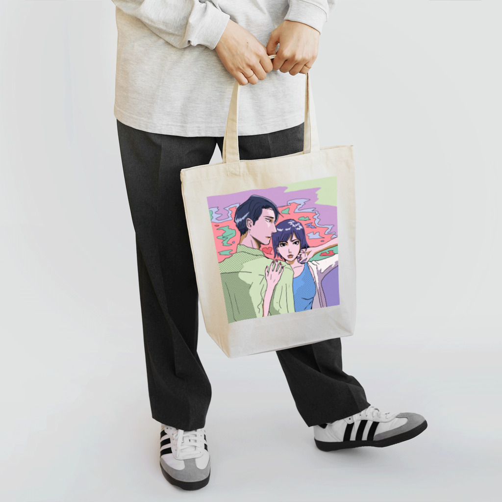 mokkunのちょっと待って、行かないでシリーズ Tote Bag