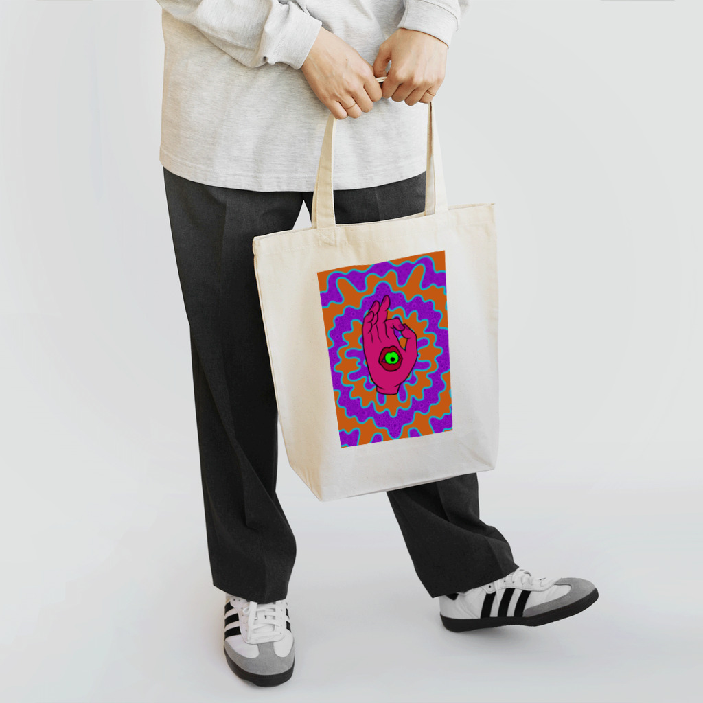 チャンドラの仏さまの手 Tote Bag